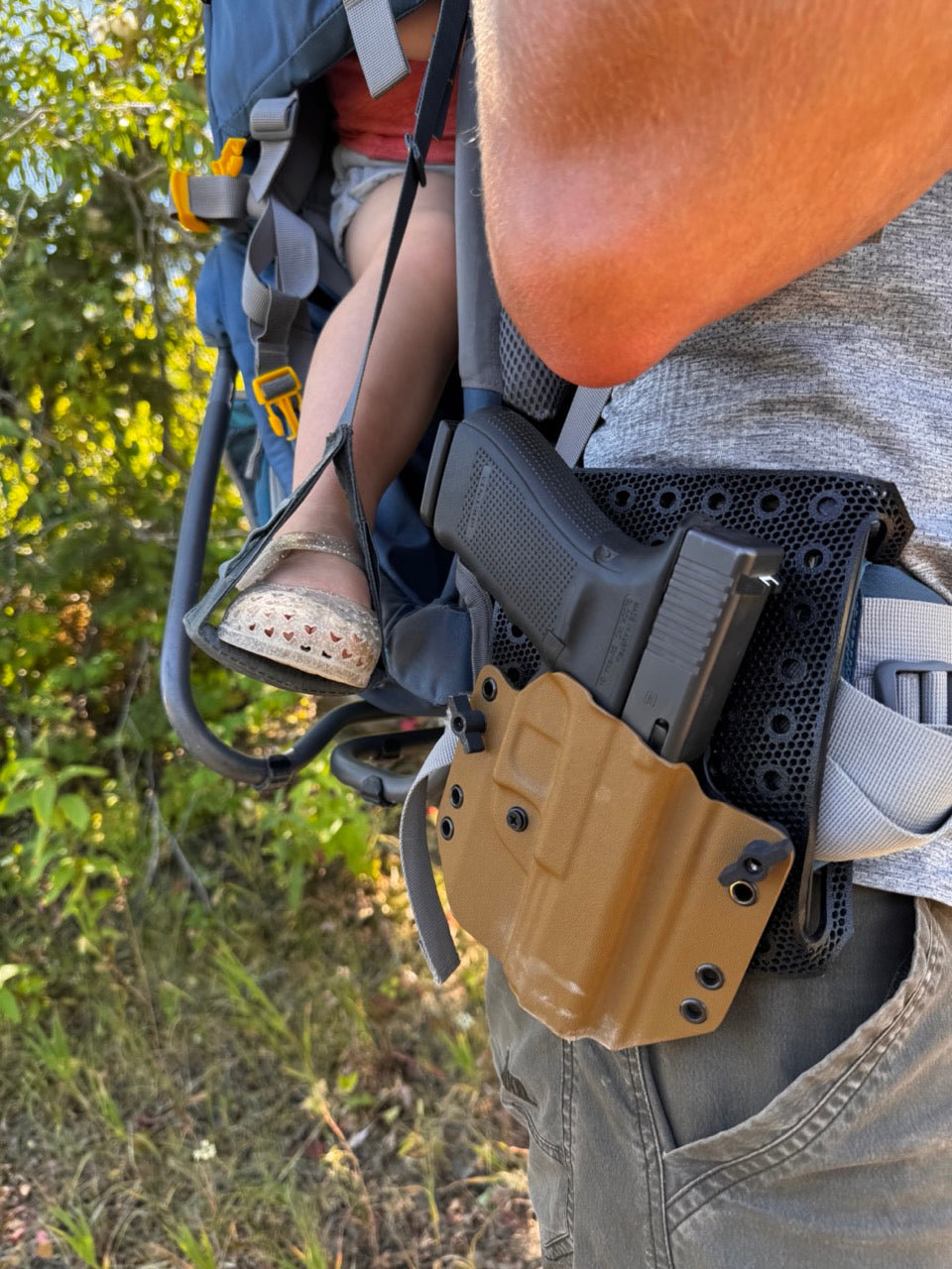 Hip Plate - Backpack Hip Holster
